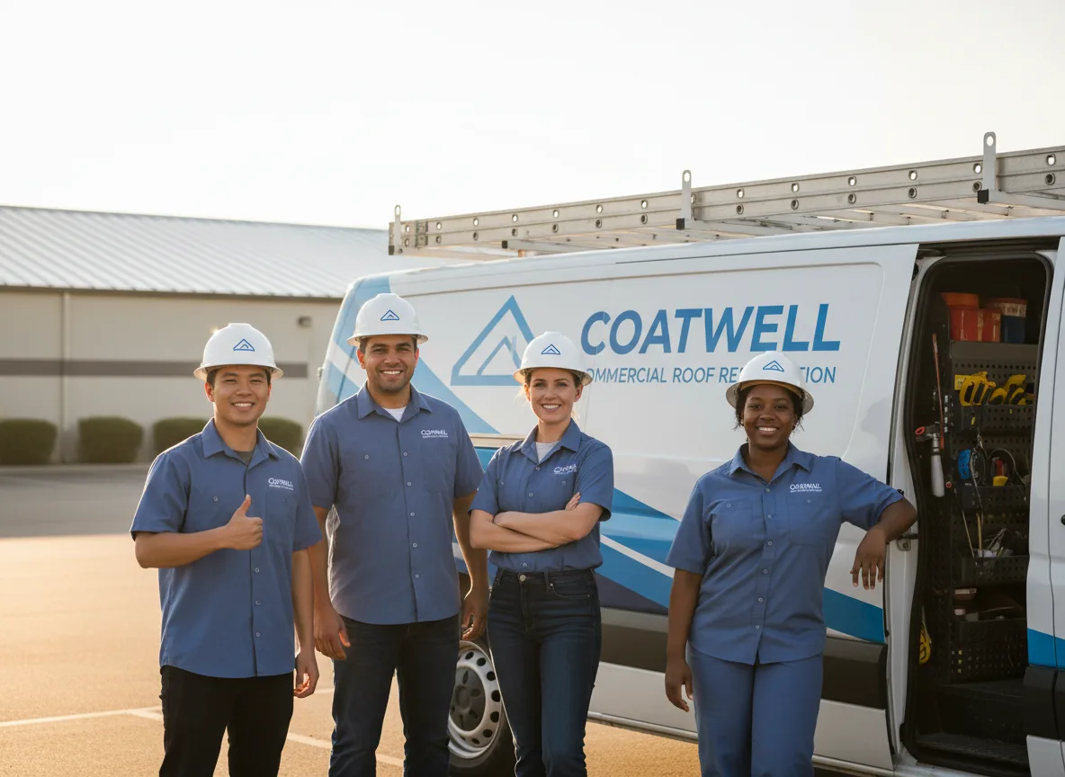 Commercial roof coating company in Malden, WA